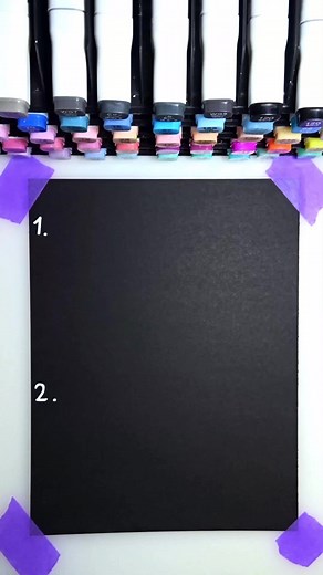 1 or 2? Drawn with POSCA markers! #bujo #bulletjournal #bannerart #easydrawing #posca #markers #drawing #tekenen #markerart #patterns | pinoxart