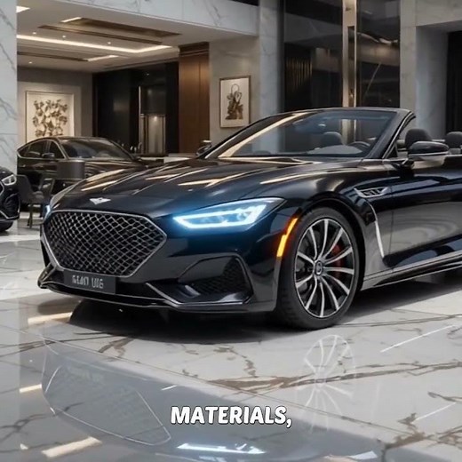 2026 Genesis X Convertible – Luxury Speed Machine in Action | 3D & Realistic Shots