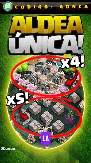 🚨 HISTÓRICO: la ALDEA MÁS VALIOSA de Clash of Clans: x4 ESTATUAS DRAGÓN y x5 PIEDRAS GIGANTES 2012!