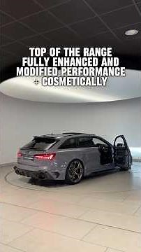 1 of 1… Top of the range, fully enhanced and modified Audi RS6 Performance Carbon Vorsprung 🚀