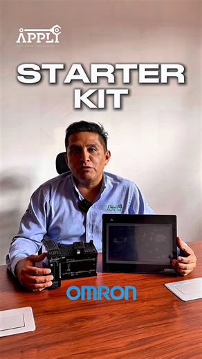 🚨 INGENIEROS Y EMPRESAS EN PERÚ: llegó el Starter Kit de Automatización OMRON que necesitas para iniciar tus proyectos industriales. 🔥 Incluye: • PLC OMRON CP2E • HMI NB Series • Software GRATIS para programar • Total compatibilidad con aplicaciones reales de automatización industrial y Industria 4.0 Ideal para: — Ingenieros de automatización — Técnicos de mantenimiento — Estudiantes de ingeniería — Empresas que quieren iniciar procesos automatizados — Plantas pequeñas que buscan eficiencia y 