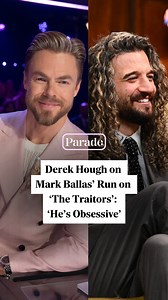 Derek Hough told us that Mark Ballas has trained and prepared for being on #TheTraitors this season. Check out more from our interview with Derek at the link below! #DerekHough | PARADE Magazine