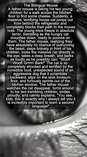 The Bilingual Mouse #shorts #jokes #humor #funny