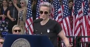 "I couldn't be more proud": Megan Rapinoe speaks as New York City honors Women's World Cup champions