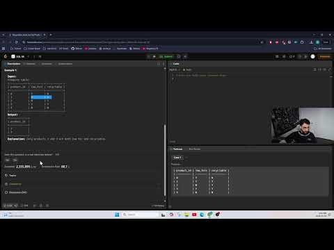 Day 1 of SQL Practice (LeetCode SQL 50)