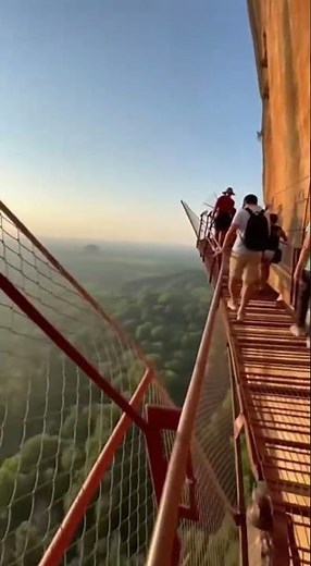 Sigiriya Lion Rock Climb First Person View 4K Sri Lanka Ancient Fortress