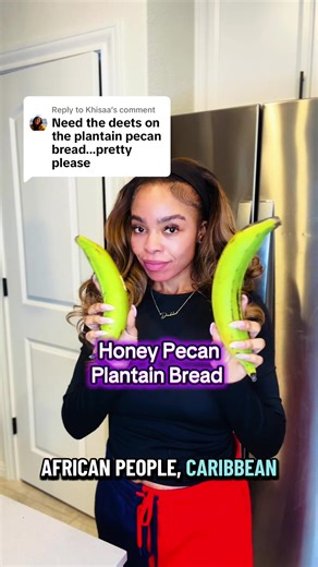 Replying to @Khisaa It’s not bread bread… but it does the job, and it’s actually nutritious! Yes, it’s an acquired taste. But if you love bread like I do and still want to be mindful of carbs? This is a solid swap. It never gave cutting out entire food groups, especially carbs like bread. We’re just being a bit more creative and balanced. Bread is always my boo- just in moderation. Try it. Love it. Or don’t. Free will boo! #healthyfood #healthylifestyle #weightloss #fyp #plantain