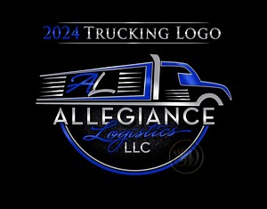 Trucking Logo, Logistics Logo, Transportation Logo, Transport Logo, Trucking Brand, Truck Door Logo, Semi Logo, Hauling Logo, Trucker Gift - Etsy