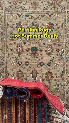 Our Latest Handmade Rug Collection Has Just Arrived ☀️ Fresh arrivals of authentic Persian, Afghan & Kilim rugs — directly imported and now available Australia-wide. From oversized statement pieces to intricate tribal designs, every rug is individually handcrafted and one of a kind. To celebrate our Summer Sale: Further 20% Off Storewide Use Code: SUMMERSALE Free Shipping Australia Wide | Persian rug warehouse WA