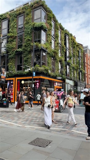 Summer walk in London