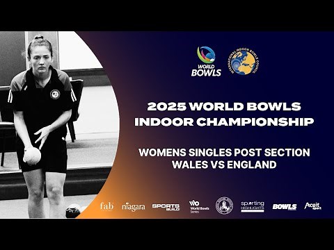 2025 World Bowls Indoor Championship | Womens Singles Playoff Round