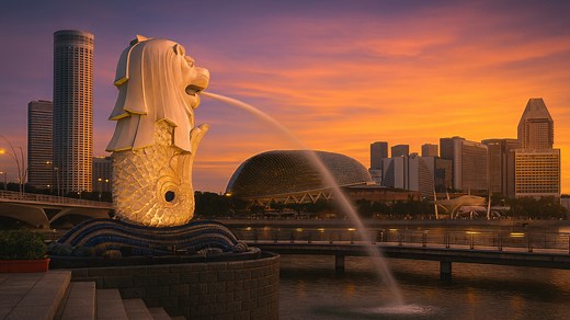 Merlion Park – Virtual Tour of Singapore’s Iconic Landmark