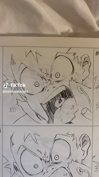 Exploring the Art of FLCL Manga and Anime Through Illustrations and Storyboards