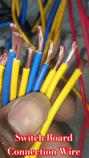 Electric Board Connection #shorts #electrical #wiring #mcb 👷 #board