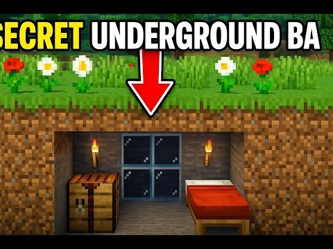 Secret Base Hidden Under Grass to Troll My Friends!