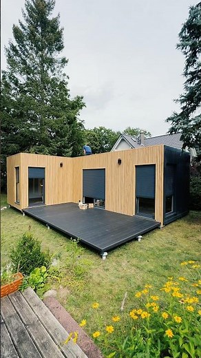 Hochwertiges Container-Wohnhaus #container #modular #fy #fyp #haus