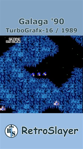 Galaga '90 Gameplay TurboGrafx-16
