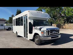 2014 Ford E350 15 Passenger Shuttle Bus w/Wheelchair #shuttlebus
