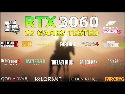 RTX 3060 Laptop in 2023 - Test in 25 Games - is 6GB of VRAM Enough?