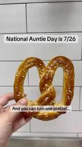 Can’t get enough pretzels? Check back on 7/26 for the answer to all your pretzel dreams 👀👀👀 | Auntie Anne's