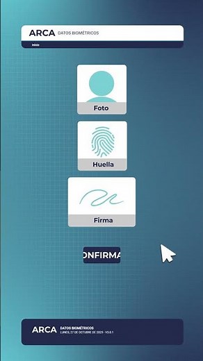 How do I accept biometric data?