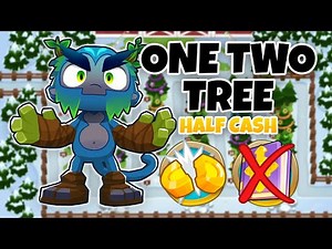 One Two Tree HALF CASH Guide | No Monkey Knowledge - BTD6