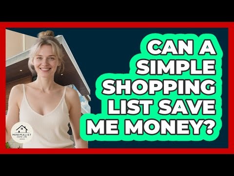 Can A Simple Shopping List Save Me Money?
