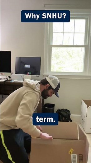 Unpacking my college experience with SNHU’s online programs #shorts #flexiblelearning #collegetips