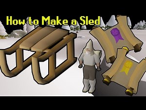 How To Get A Sled (Easy And Fast Method) - OSRS Guide 2025