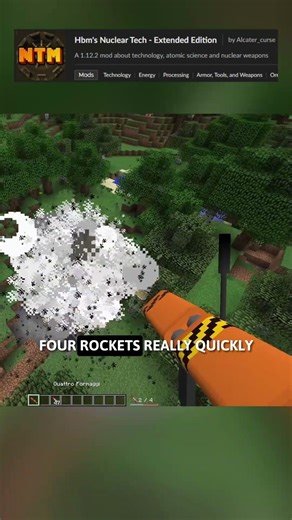 Using A Quattro Formaggi In Minecraft!