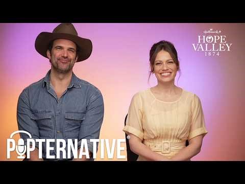 Hope Valley: 1874 Interview: Bethany Joy Lenz and Benjamin Ayres (Hallmark+)