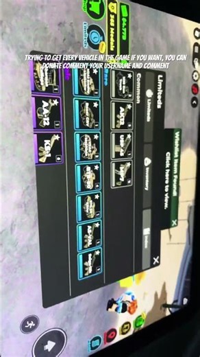 Trying to get every vehicle in war tycoon