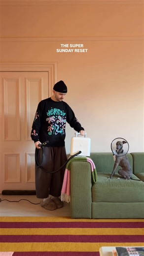 jack callaghan on Instagram: "It’s only the second week into 2026 but I already feel like I’m so behind on getting stuff done in the house!! Luckily I think we’ll be starting on the bedroom verrrrrrrry soon (spot the wallpaper 👀)…Cameo from Kevin and his little cone 🥹🥺 P.S - @dyson items featured have been very kindly ad/gifted as I’m a brand ambassador 🥰 #weeklyreset #sundayreset #cleanwithme #cleaningmotivation"