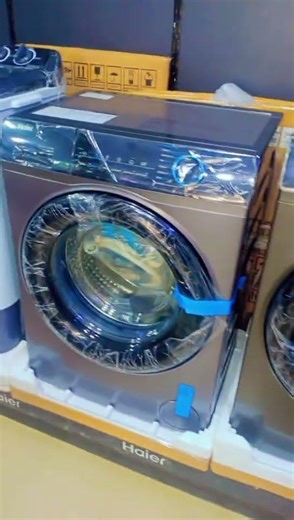new modelHaier front load washing machine