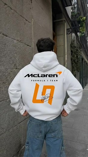 McLaren Formula 1 Team Graphic Hoodie #mclaren #landonorris #formula1 #hoodie #viral