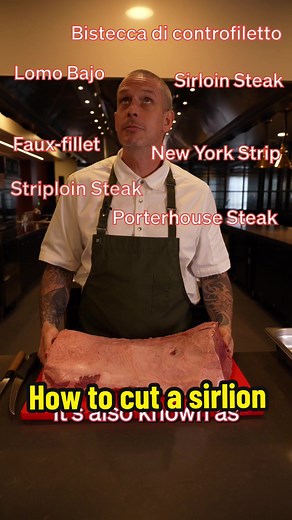 What cheapest steak at home? cutting your own, steaks from a subprimal like a sirloin will make it a bit cheaper to eat quality beef at home. This is how I cut a sirloin. Let me know what kind of meat you want me to show you how to cut next. ##cooking##steak##beef##bbq##grill##foryou##viralvideo