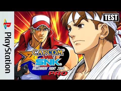 Mini-Test : CAPCOM VS. SNK MILLENNIUM FIGHT 2000 PRO sur PS1