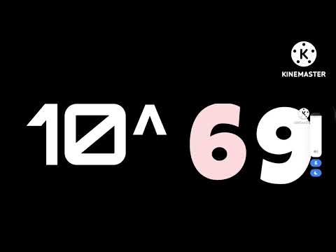 Numbers 0 to 1 quinquagintillion with sounds v2