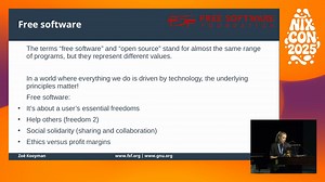 Free Software (Talk and Discussion)