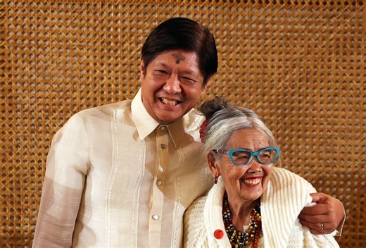 Filipino tattoo artist Whang-Od awarded the Presidential Medal of Merit