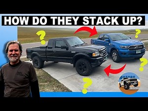 Ford Ranger Comparison 2006 vs 2021