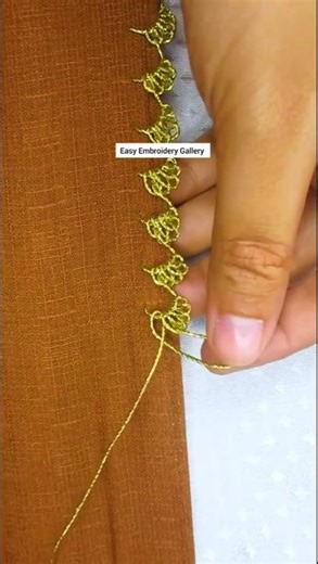 Most Viral Needle Lace Border For Dupatta #viral #viralshort #laceembroidery