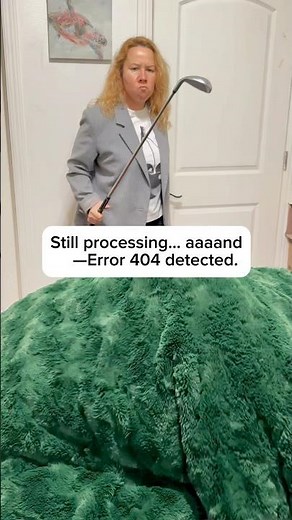 Still processing… aaaand—Error 404 detected.😎 #lol #funny #familyfun #prank #relatable #funnycouple