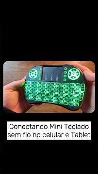 Connecting a Mini Wireless Keyboard #tips #review #tech #setup #unboxing #shorts #tips