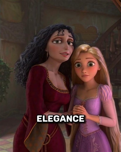 Rapunzel's Dress Tells Her Whole Story in "Disney Tangled"!