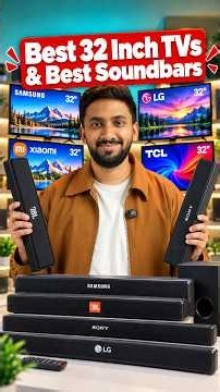 Best 32 Inch TVs and Best Soundbars for TV🤩 Semma Worthu TV from ₹10000 to ₹15000🔥