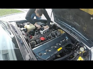 fail 44 - EGR spray cleaner Instruction on Jaguar XJ