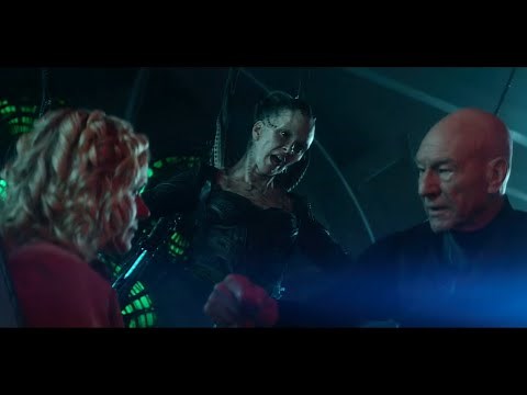 Jurati Connecting to The Borg Queen| Star Trek Picard S02E03