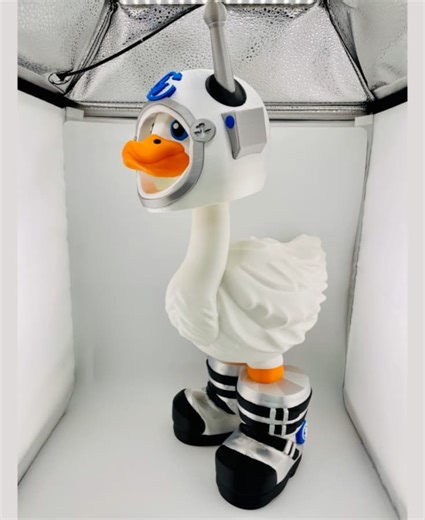 Astronaut Goose Gear for Porch Goose - 3D model by FunFam3D on Thangs