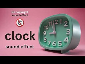 Clock Ticking sound effect no copyright | clock sounds | Clock Ticking noises HQ